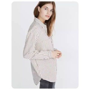 Madewell Long Sleeve Button Up Flannel Sunday